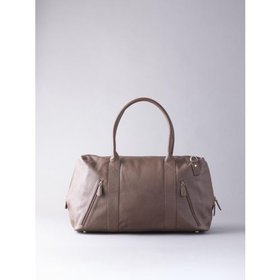 Discoverer Large Leather Holdall in Brown