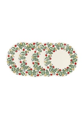 Rosehip & Ivy Medium Dinner Plate, 8.5 Inch - Set of 4