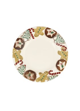 Christmas Treats 8 1/2 Plate   Large