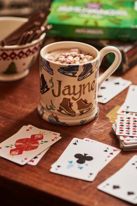 Ice Skating Personalised 1/2 Pint Mug