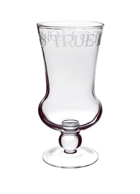 Black Toast XL Glass Flared Vase
