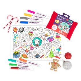 Celebrate Reusable Silicone Colouring Set (Limited Christmas Release)