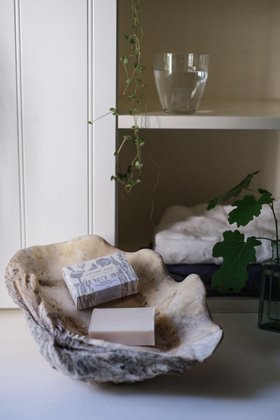 Heaven Scent 100g Palm Free Soap Bars in patterened boxes