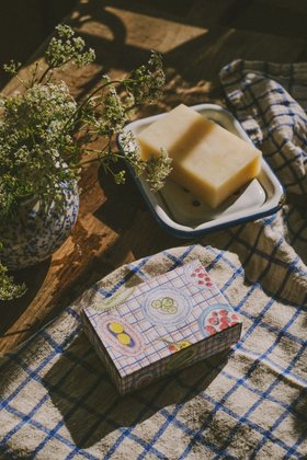 Summer Citrus (Lime Leaf & Ginger) 100g Natural Soap by Heaven Scent