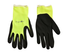 FloraBrite® Fluorescent Gardening Gloves - In Pink or Yellow and size (S/M) & (M/L) – Lightweight & High Visibility | Burgon & Ball
