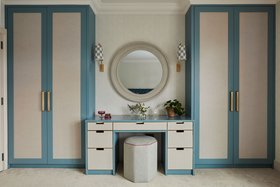 Studio Lucy Van Der Gucht wardrobes and dressing table