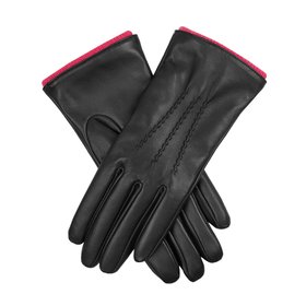 Women’s Heritage Touchscreen Handsewn Three-Point Wool-Lined Leather Gloves