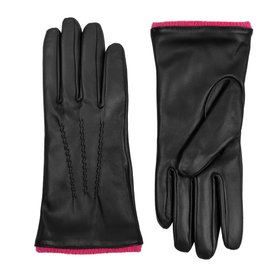 Women’s Heritage Touchscreen Handsewn Three-Point Wool-Lined Leather Gloves