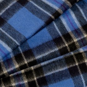 Heritage Large Check Cashmere Scarf with Tassels and Gift Box