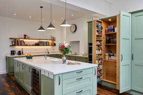 The London Kitchen Company - bespoke green kitchen
