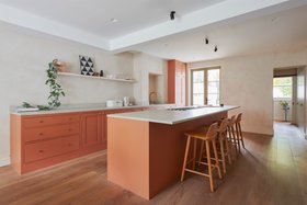 Woody's Concrete Company polished concrete worktop in Frankie