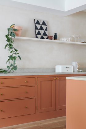 Woody's Concrete Company polished concrete worktop in Frankie