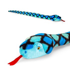 Keeleco Blue Snake Soft Toy