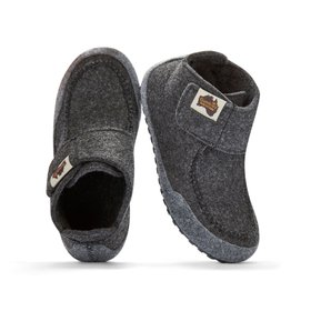 Gumbies Quokka Charcoal & Grey Slippers