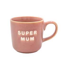 Super Mum Reactive Glaze Mug