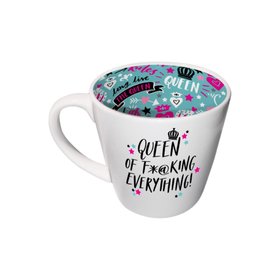 Queen Of F*@king Everything Inside Out Mug