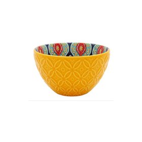 Tuscany Yellow Textured Dip Bowl (12cm)