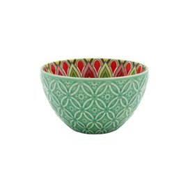 Tuscany Green Textured Dip Bowl (12cm)