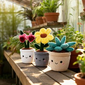 Keeleco 14cm Sunflower Soft Toy