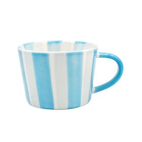 Striped Blue Mug