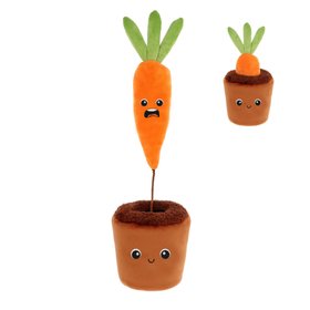 Keeleco 25cm Carrot Surprise Soft Toy