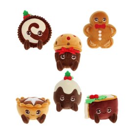 Keel Toys 8cm Mince Pie Scented Soft Toy