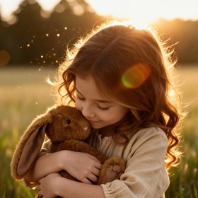 Keeleco 20cm Enchanted World Brown Bunny Soft Toy