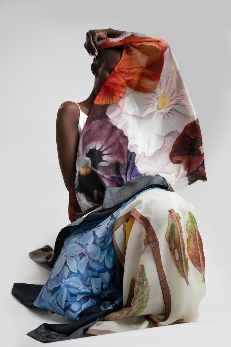 Hathaway Silk Scarves -