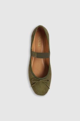 Juna Ballet Flats - olive