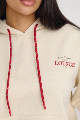 Oversized Hoodie - Oat Marl