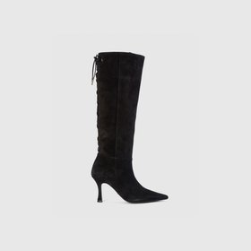 Black Electra Knee-High Boots