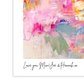 Art Print Gift Set - When Flamingos Dance