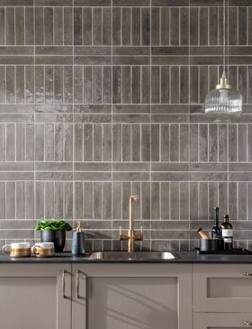 Zellica™ Taupe Tile (6cm x 24cm)