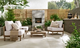 Everscape™ Langton Beige Outdoor Tile (80cm x 80cm)