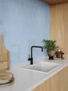 Matrix® Sky Blue Gloss Tile
