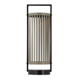 Abode Solar Cylindrical Metal Lantern 40cm
