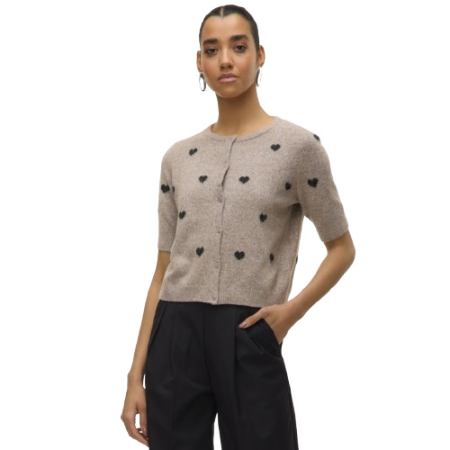 426956, Vero Moda Doffy Heart Detail Cardigan, £30.50