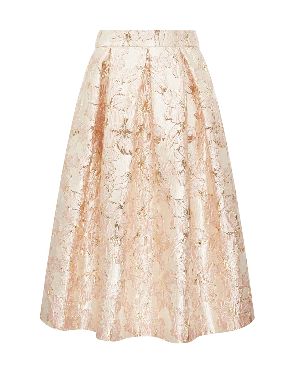 428948   Helene Berman X Katy  Limited Edition Jacquard Skirt 01