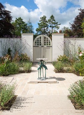 Dijon Tumbled Limestone Pavers
