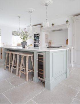 Hambleton Ivory Textured Stone Effect Porcelain