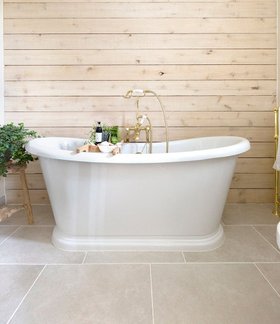 Hambleton Ivory Textured Stone Effect Porcelain