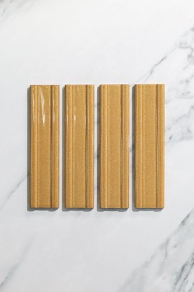 Juno Decor Mustard Gloss Metro Tiles