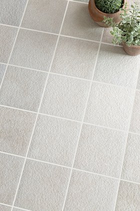 Hambleton Ivory Stone Effect Porcelain Herringbone Cobbles