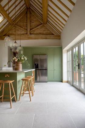 Versailles Softly Aged Limestone Tiles - Second Selection