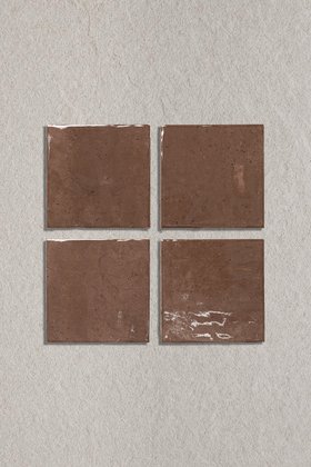 Crilly Truffle Brown Decorative Porcelain Tiles