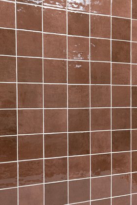 Crilly Truffle Brown Decorative Porcelain Tiles
