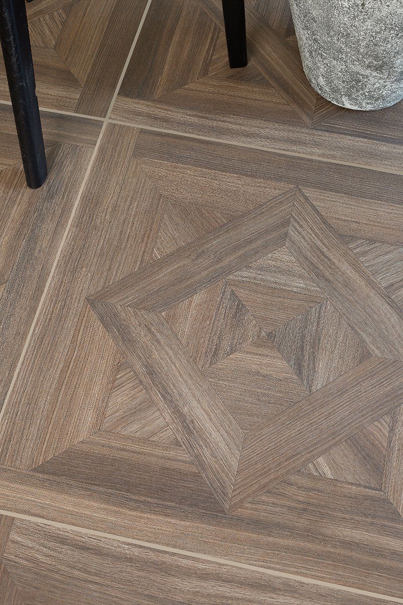 Cranbrook Walnut Parquet Wood Effect Porcelain