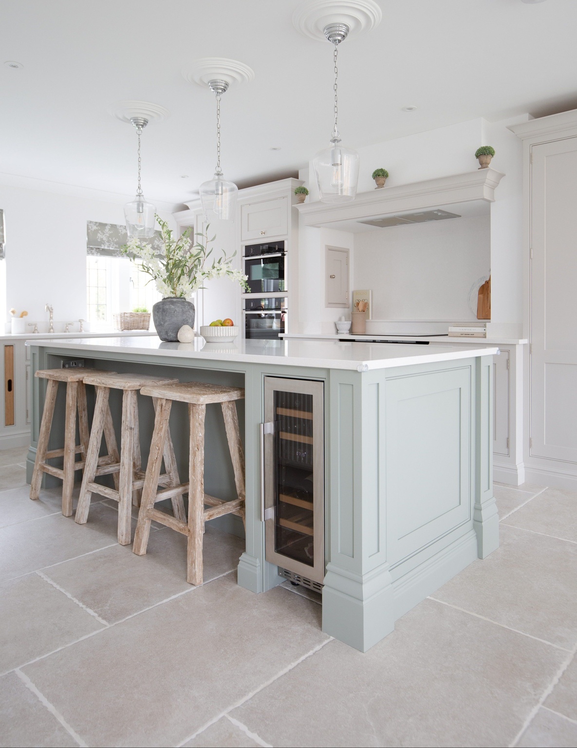 Hambleton Ivory Textured Stone Effect Porcelain