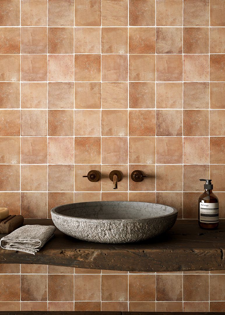 Kasbah Terracotta Square Decorative Tiles