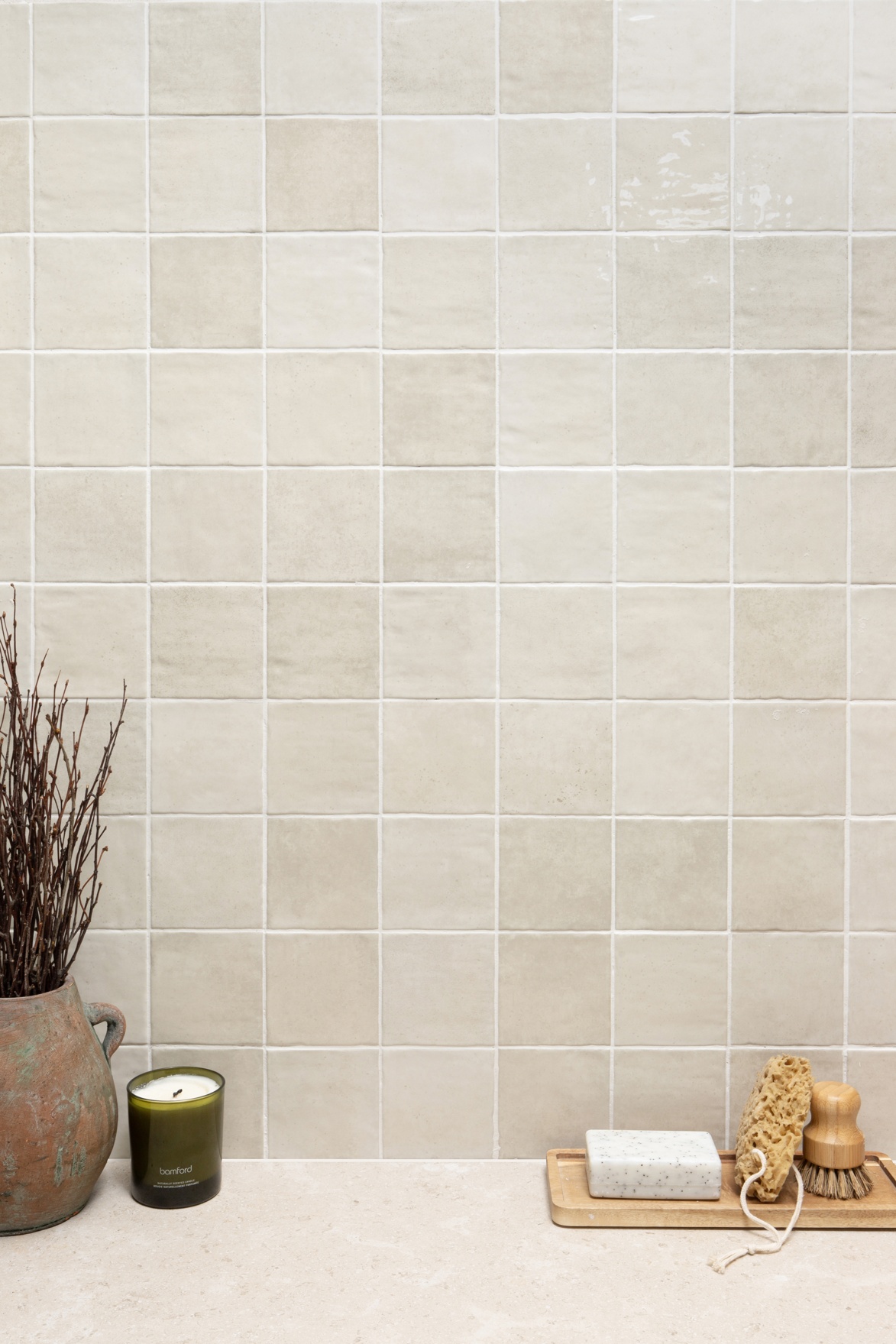 Crilly Blanc Decorative Porcelain Tiles